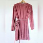 Reformation  Silk Velvet Chrissy Mini Dress in Pink Size M Photo 1