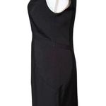 Ted Baker Size 2 Black Sheath Dress Career Office Wool Blend Photo 1