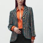 ZARA NWT  tweed blazer Photo 0