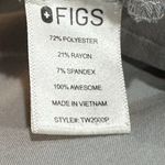 FIGS Yola High Waisted Skinny Scrub Pants Light Grey XS/P Healthcare Medical Photo 6