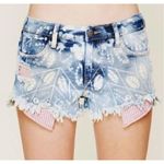 Free People Shibori cutoff shorts Photo 0