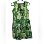 Julian Taylor  New York Green Leaf Print‎ Sleeveless Dress Size 6 Photo 10