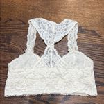 Free People  White Lace Bralette S Photo 2
