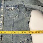 Newport News JEANOLOGY Collection Y2K Jean Yoked Dress Western Rodeo Sz 12 Blue Photo 8