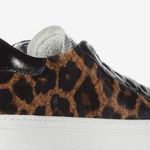 P448 NIB Leopard Print Platform Sneakers Size EU 36 Photo 14