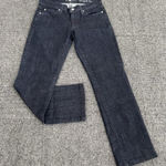 7 For All Mankind  Women's Straight Leg Dark Wash Jeans Sz 28 Bedazzled Y2K Style Photo 0