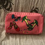 LeSportsac Rare Extremely HTF NWOT  Zip Nylon Shoe Disco Ball Print Cosmetic Bag Photo 0