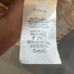 Sun n Moon‎ Off The Shoulder Yellow and White Striped Top Size Small Photo 5