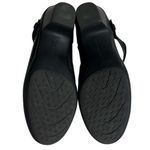 EUC Rockport Cobb Hill Leather Asymmetric Mary Jane Heels Black Size 7.5 Photo 8
