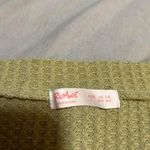 Romwe Light Green thermal crop top Photo 4