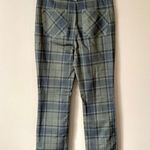 We Wore What  | Green Plaid The Icon High Rise Jeans Sz 31 Photo 6