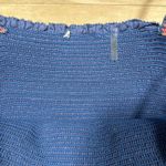 Love Shack Fancy Caressa Purple Smocked Floral Print Maxi Dress Sz S Photo 9