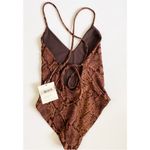 Mara Hoffman  snake skin print swimsuit NEW Photo 2