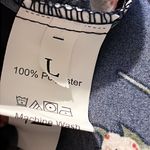 SheIn  large womens sundress dark blue floral print spaghetti strap elastic waist Photo 5