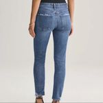 AGOLDE  Toni Stratosphere Medium Wash Mid-Rise Straight Slim Leg Jeans Size 24 Photo 1