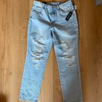 BLANK NYC NWT The Madison Crop Light Wash Distressed Jeans High Rise Size 4 27 Photo 0