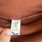 All In Motion Rust Long Sleeve Ribbed Top XL  Go-Dry Photo 2