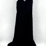 J.Crew Heidi Dress Silk Chiffon Bridesmaid Wedding Maxi Newport Navy 00 NWT Photo 5