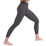 Athleta  NWT Women’s XXS Black Salutation Stash Pocket II Rib 7/8 Tight Leggings Photo 1