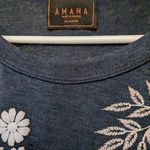 Amana Baby Doll Floral Top XL Blue Size undefined Photo 4