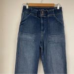 Hollister  Ultra High Rose Mom Jeans Womens 27 Blue Vintage Style Y2K Blue Retro Photo 8
