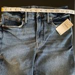 Good American NWT  Good Legs Straight Jeans Blue Indigo478 Color High Rise Size 6 Photo 8
