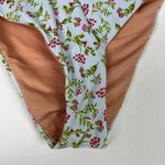J.Crew NWT Curved Waist Cheeky Bikini Bottom Cloud Meadow Floral Size Small S Photo 3