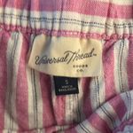 Universal Threads Universal Thread Striped High Waist Shorts - Pink and White Photo 1
