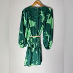 Alexis  for target dress‎ Green Belted Satin S Photo 1