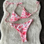 Coral pink tie dye three pieces set Size M Photo 5