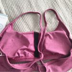 Johnny Was CALME Sports Bra Cross Back Yoga Loungewear Pink Mauve Size XL New Photo 5