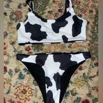 SheIn Cow Print Bikini Photo 0
