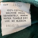 Bongo Vintage  Jeans Green Juniors Size 3 Tapered Leg Retro 90s Ankh‎ Peace Love Photo 9