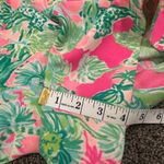 Lilly Pulitzer  Sadie Romper Size 0 Raz Berry Catty Shack Photo 8