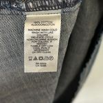 DKNY  Denim Small Blue‎ Jean Dress Women's Half Button Up A-Line Knee Length Photo 9