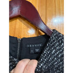 Theory  Black White Tweed Wool Blend Sleeveless Sheath Dress Size 6 Photo 1