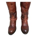 Freebird Coal Tall distressed finish leather in Brown/Cognac. SZ.9 Brown Photo 7