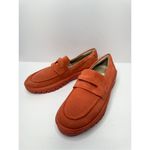 Blondo  Loafers Womens Size 5.5 Orange Suede Leather Waterproof Slip On Casual Photo 10