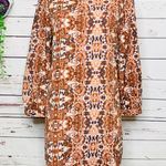 Mustard Seed Long Sleeve Shift Dress Size Medium Photo 0