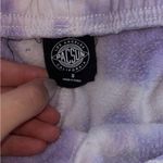 PacSun purple and white tie dye jogger sweat pants from  Photo 1