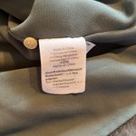 J.Crew Shirt Womens 8 Sage green Tank Top Crushed Velvet Cropped Scoop Neck Photo 5