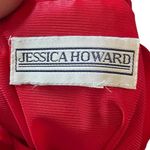 Jessica Howard Y2K Red Pink Romantic Ethereal Witchy Floral Ruffle Maxi Dress Photo 5