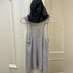 IFSE Vegas top with sequin hood Size Large Gray Photo 2