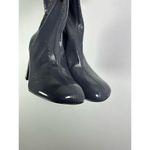Topshop  Brody Retro Grey Faux Leather Stretch Ankle Bootie 6.5 NWT Photo 1
