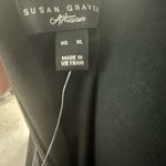 Susan Graver Black Jumpsuit Sleek Silhouette Photo 4