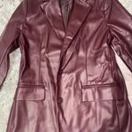 Steve Madden Faux Leather Blazer Photo 1