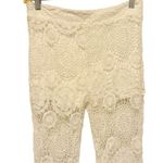 Raga  White Lace Shorts with Sheer Lace‎ Pants Overlay nwot Photo 1
