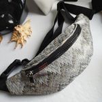 Jane & Berry Belt Bag Fanny Pack Silver Photo 0
