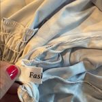 Blue and White Patterned Maxi Romper Size L Photo 6