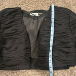 Calvin Klein  Black Ruched Bolero Jacket Sz Small NEW Photo 6